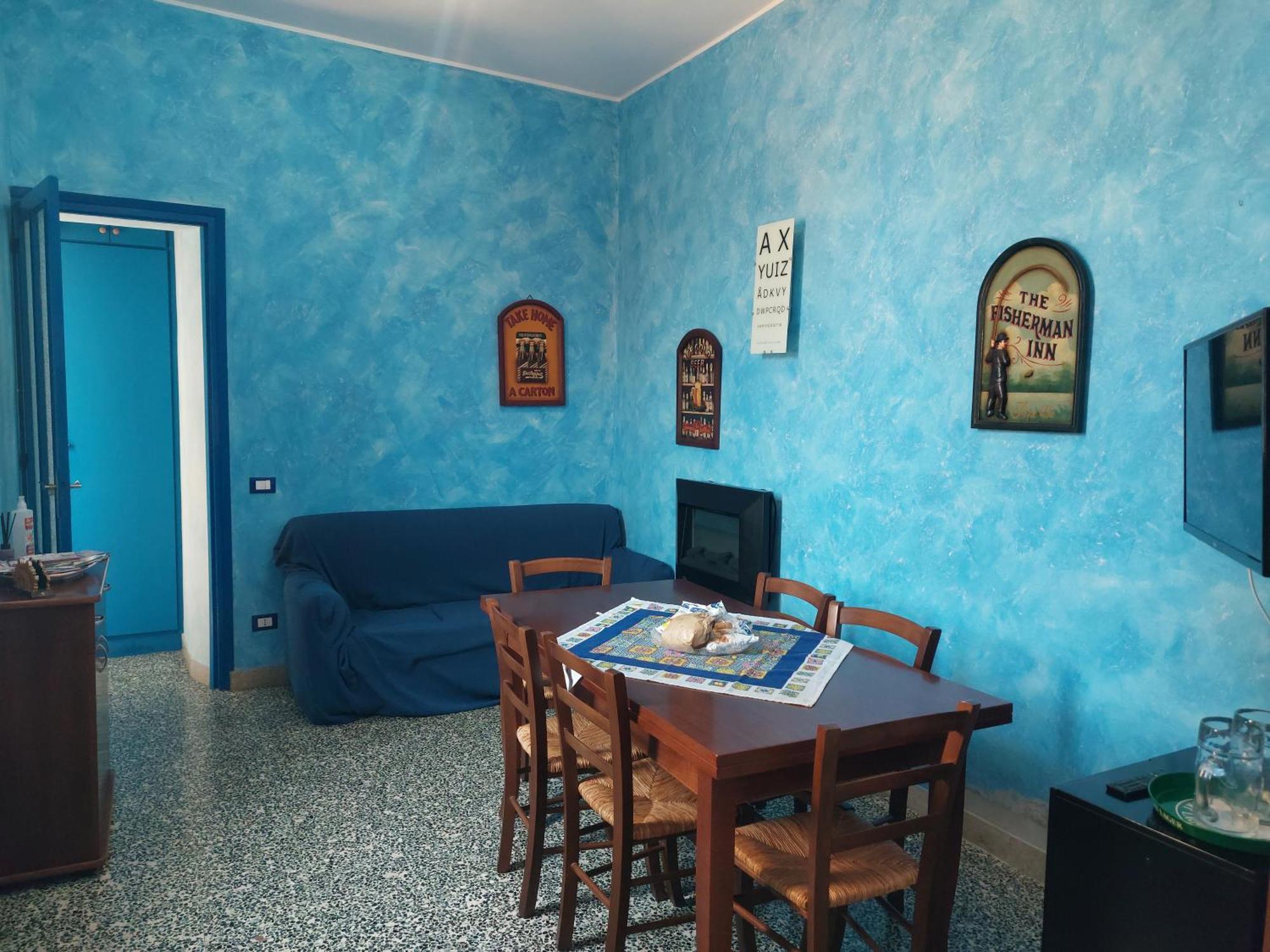 トラーパニCasa Azzurraアパートメント エクステリア 写真